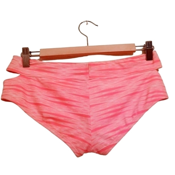 Athleta | Women's Pink and Orange Ariel Cut Out Swim Bikini Bottoms (Size XS) - Picture 8 of 8